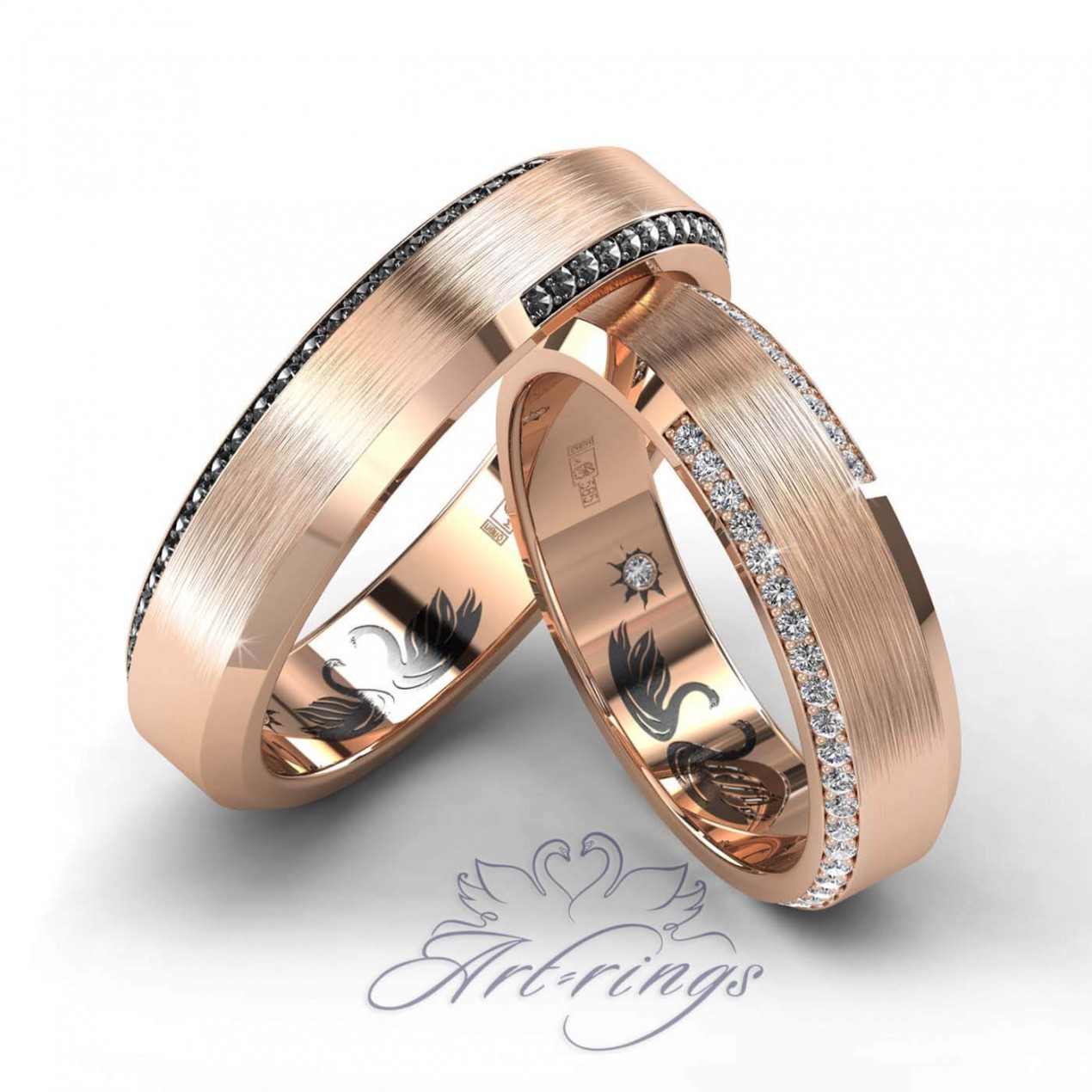 Парные кольца с бриллиантами: выберите идеальное и эксклюзивное ювелирное изделие